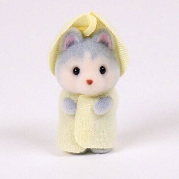2 for $25 - Calico Critters Christmas Husky Girl Triplet‎ Baby - Picture 1 of 7